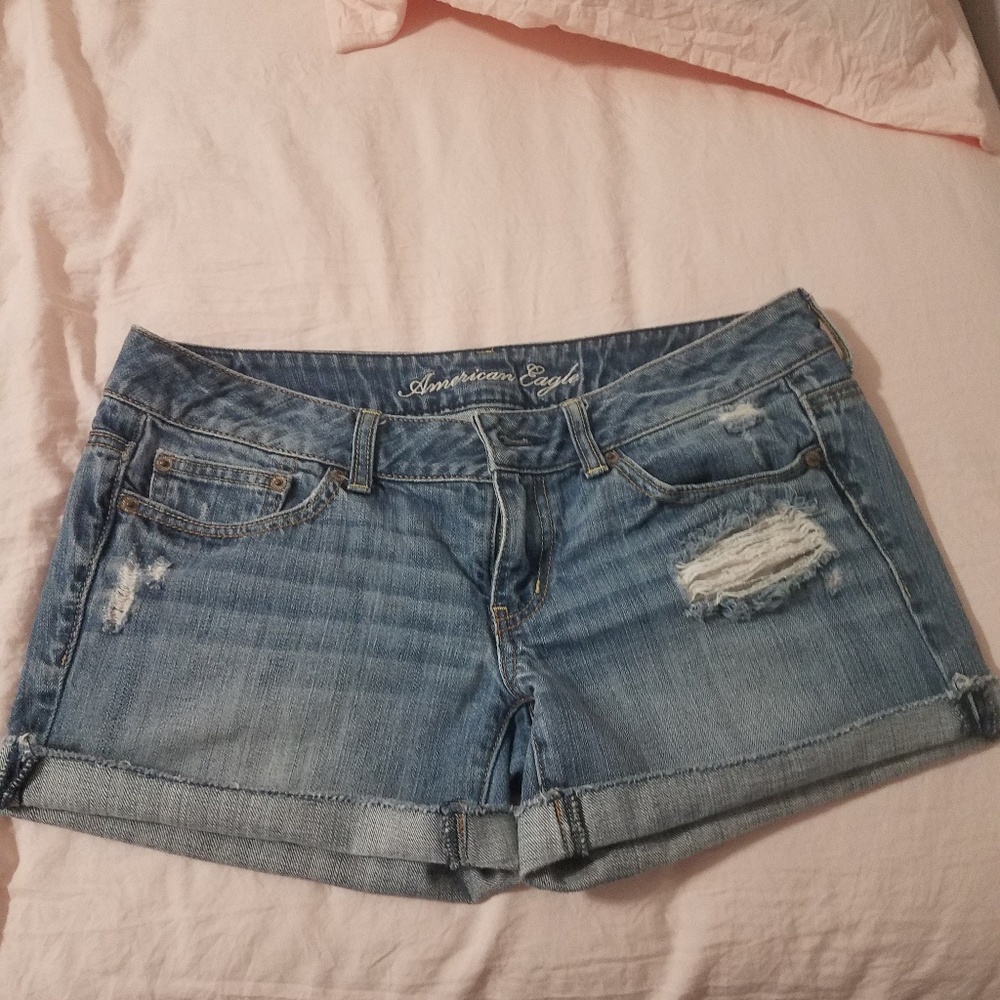America Eagle Jean Shorts